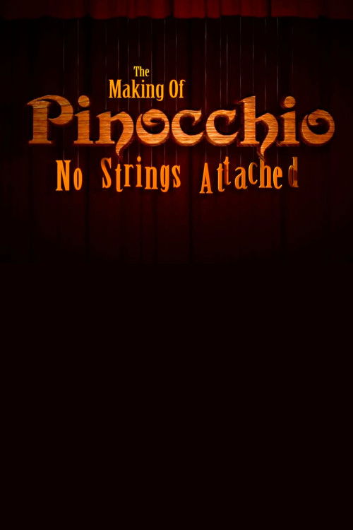 Movie poster for The Making of 'Pinocchio': No Strings Attached (2009)