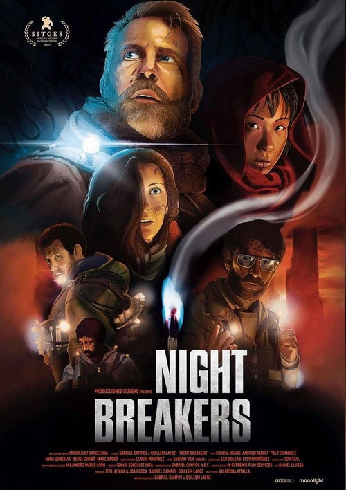Movie poster for Night Breakers (2021)
