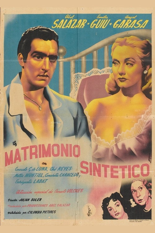 Movie poster for Matrimonio sintético (1948)