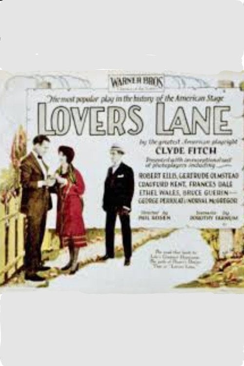Movie poster for Lovers' Lane (1924)