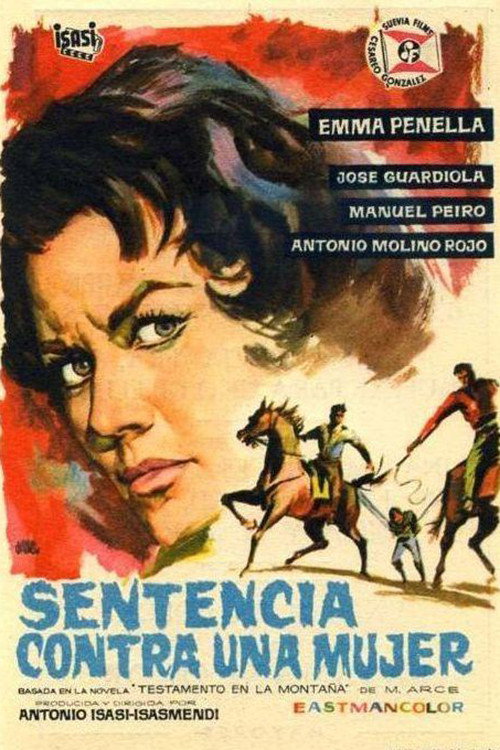 Movie poster for Sentencia contra una mujer (1960)