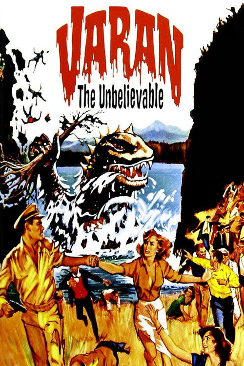 Movie poster for Varan the Unbelievable (1962)