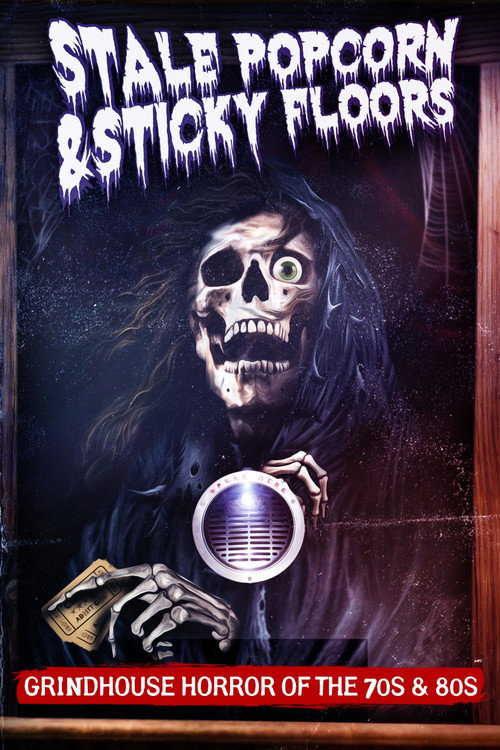 Movie poster for Stale Popcorn & Sticky Floors (2023)