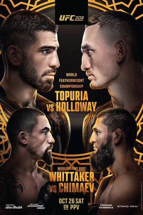 Movie poster for UFC 308: Topuria vs. Holloway (2024)