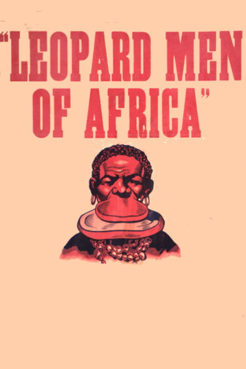 Movie poster for Leopard Men of Africa (1940)