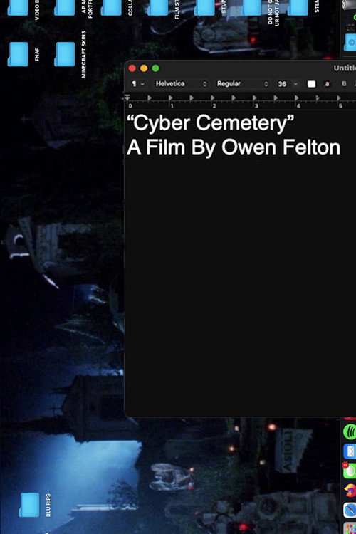 Movie poster for Cyber Cemetery (2025)