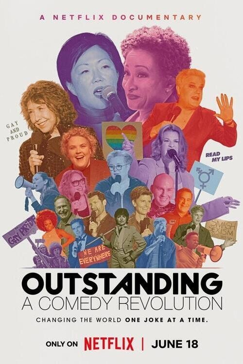 Movie poster for Outstanding: A Comedy Revolution (2024)