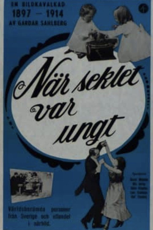 Movie poster for När seklet var ungt (1961)