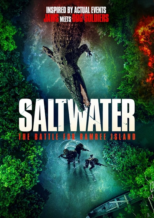 Movie poster for Saltwater: The Battle for Ramree Island (2021)