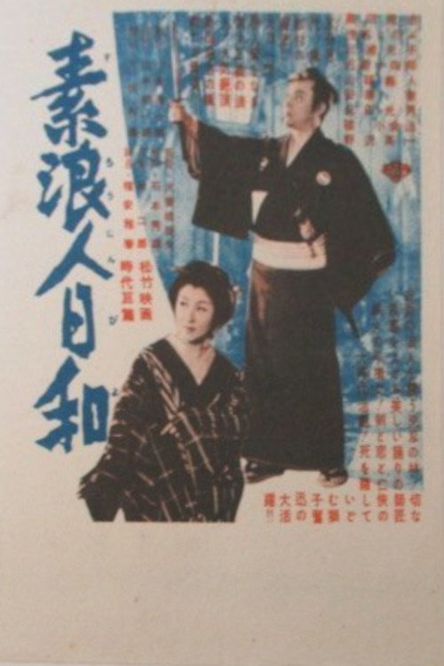 Movie poster for 素浪人日和 (1954)