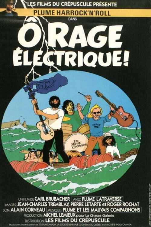 Movie poster for Ô rage électrique (1985)