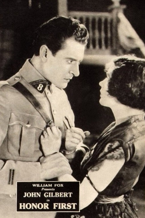 Movie poster for Honor First (1922)
