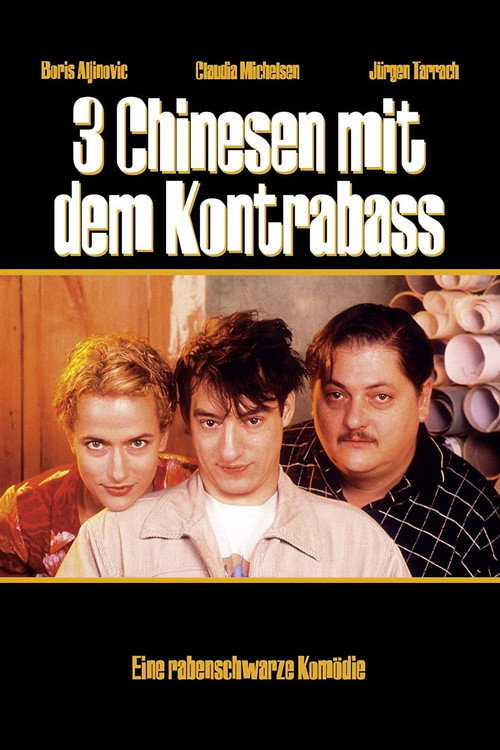 Movie poster for Three Chinamen with a Double Bass (2000)