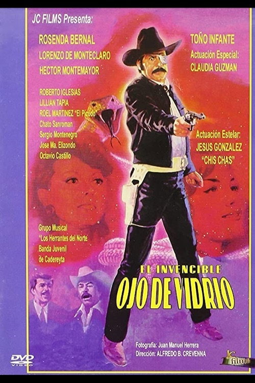 Movie poster for El invencible ojo de vidrio (1992)