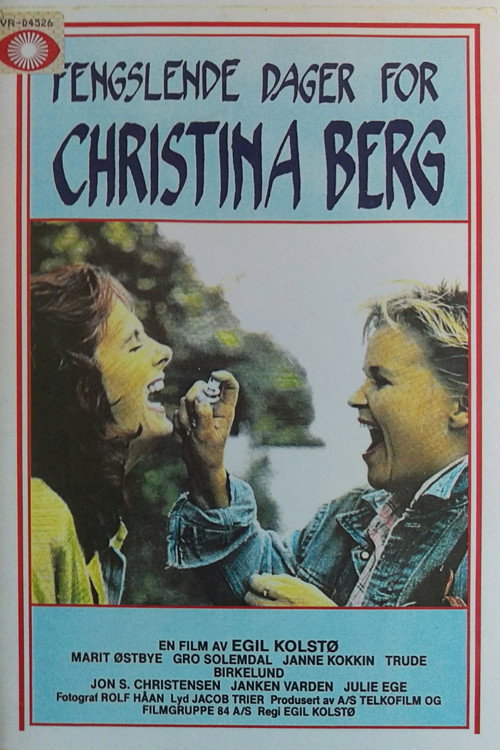 Movie poster for Fengslende dager for Christina Berg (1988)