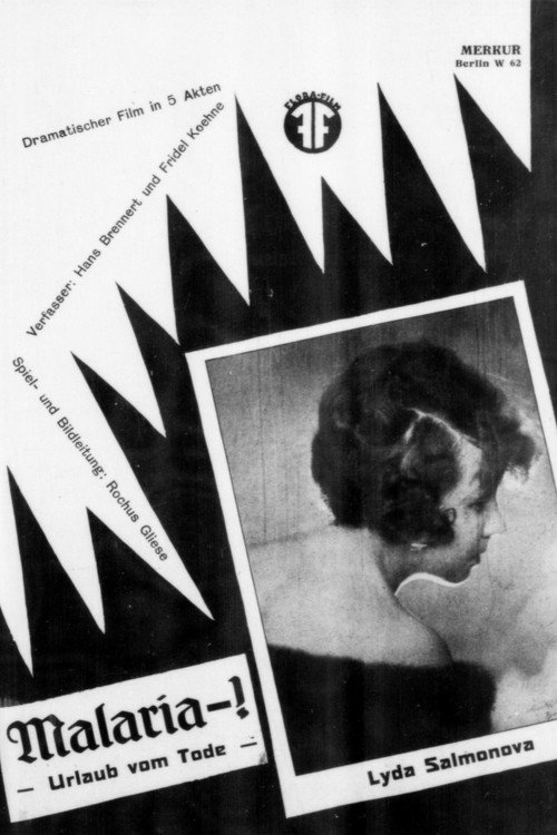 Movie poster for Malaria (1919)
