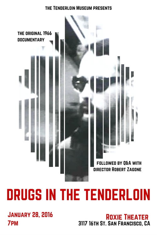 Movie poster for Drugs in the Tenderloin (1967)