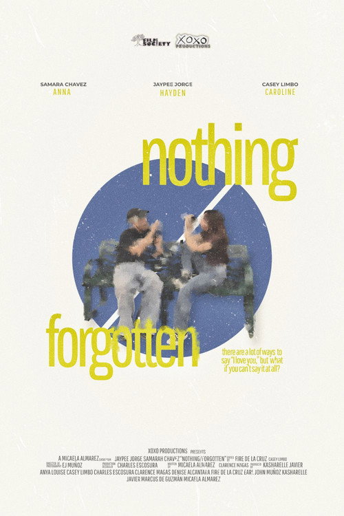 Movie poster for NOTHING/FORGOTTEN