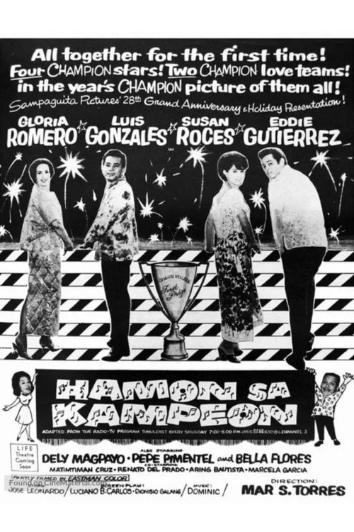 Movie poster for Hamon sa Kampeon (1964)