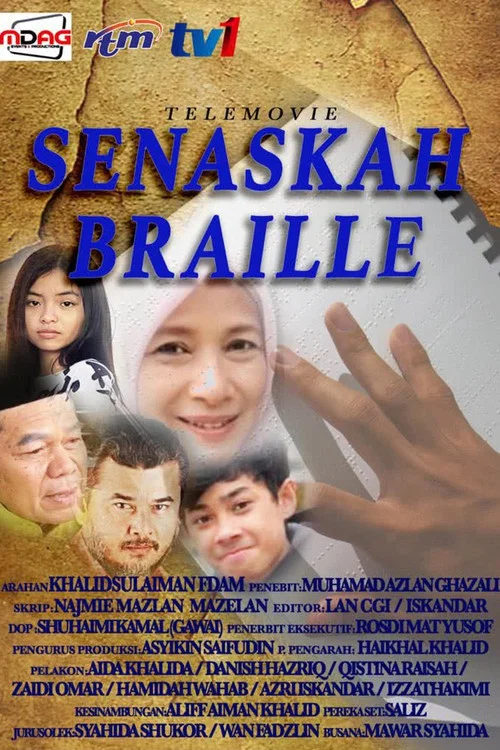 Movie poster for Senaskah Braille (2023)