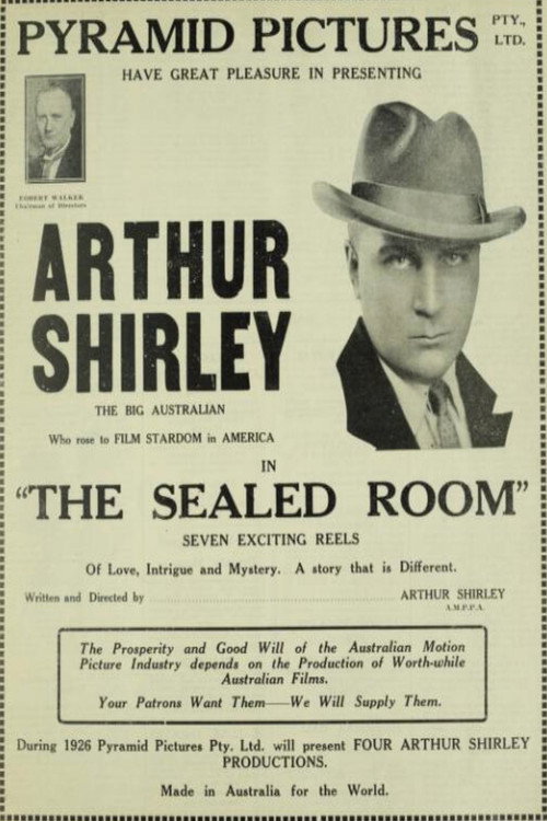 Movie poster for The Sealed Room (1926)