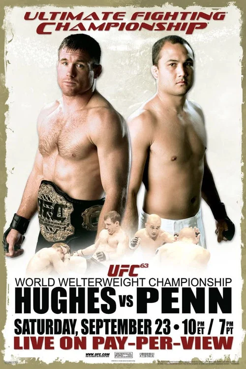Movie poster for UFC 63: Hughes vs. Penn (2006)