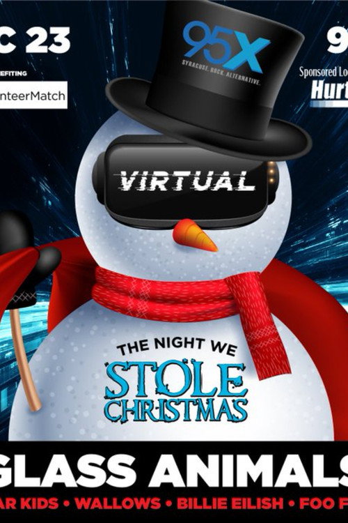 Movie poster for Glass Animals- The Night We Stole Christmas