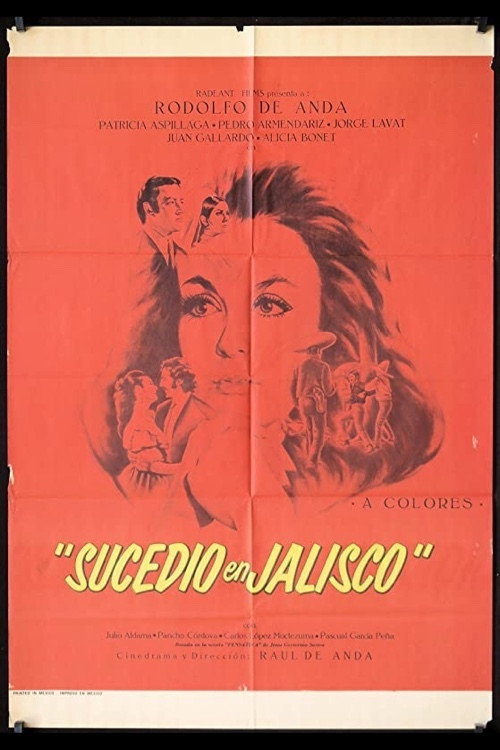 Movie poster for Sucedió en Jalisco (1972)