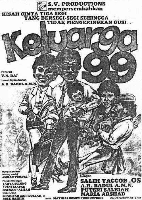 Movie poster for Keluarga 99 (1987)