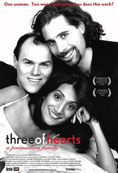 Movie poster for Three of Hearts: A Postmodern Family (2005)