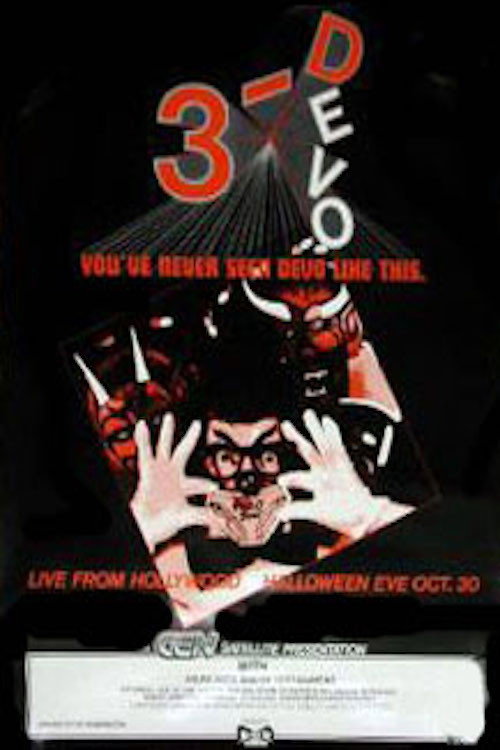Movie poster for 3-DEVO (1982)