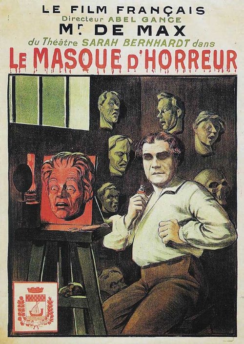 Movie poster for The Mask of Horror (1912)