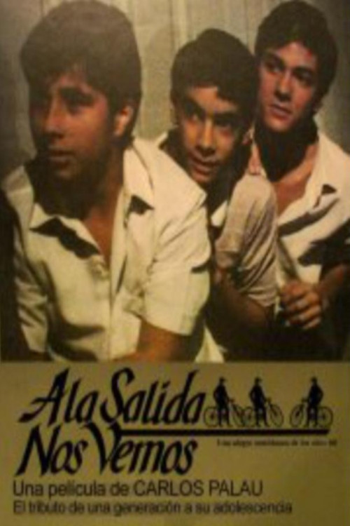 Movie poster for A la salida nos vemos (1986)