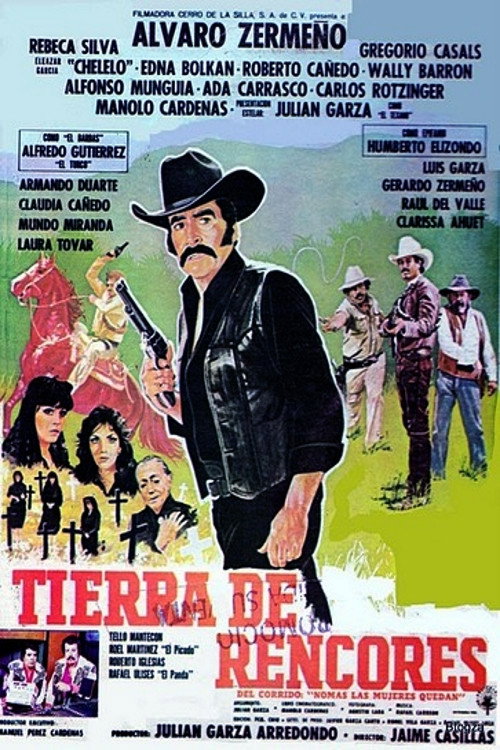Movie poster for Tierra de Rencores (1986)