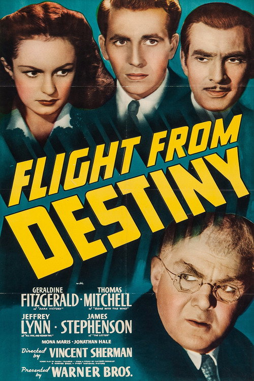 Movie poster for Flight from Destiny (1941)