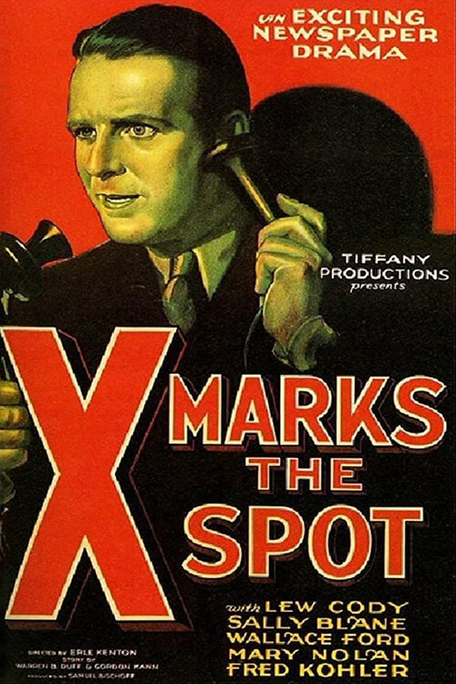 Movie poster for X Marks the Spot (1931)