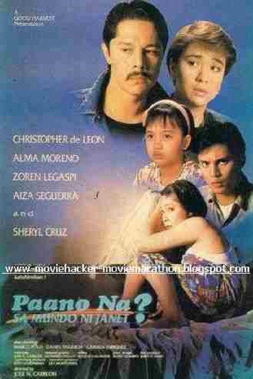 Movie poster for Paano Na? Sa Mundo ni Janet (1994)