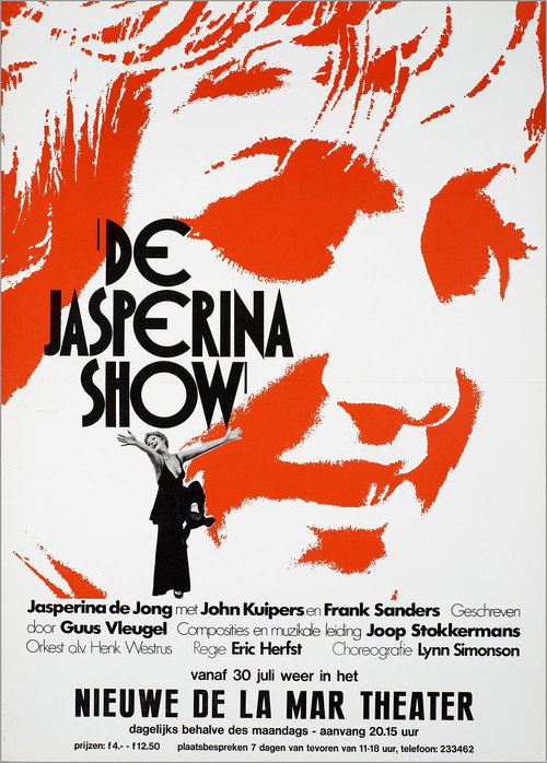 Movie poster for Jasperina de Jong: The Jasperina Show (1972)