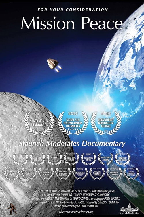 Movie poster for Mission Peace: Staunch Moderates Documentary (2022)