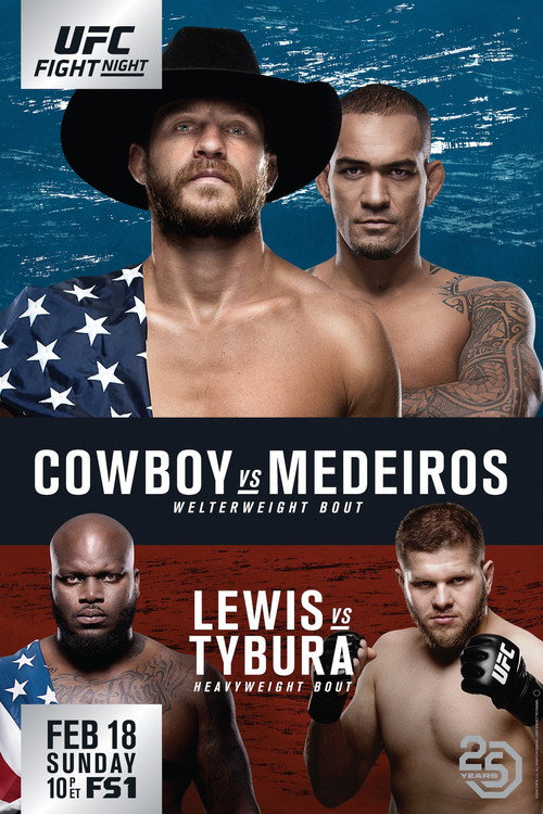 Movie poster for UFC Fight Night 126: Cowboy vs. Medeiros (2018)