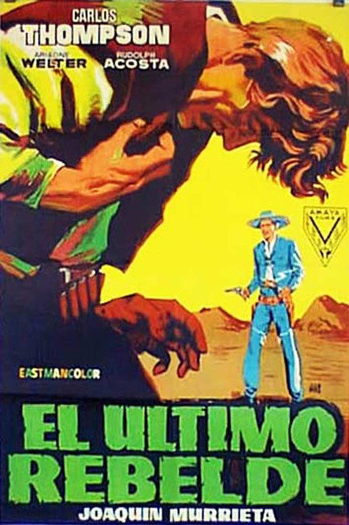 Movie poster for The Last Rebel (1958)