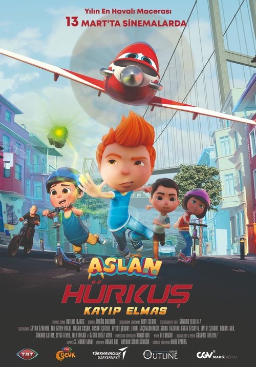 Movie poster for Aslan Hürkus Kayip Elmas (2022)