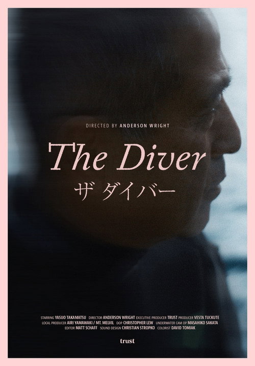 Movie poster for The Diver (2023)