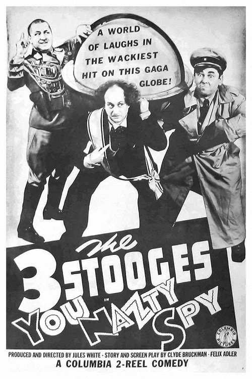 Movie poster for You Nazty Spy! (1940)