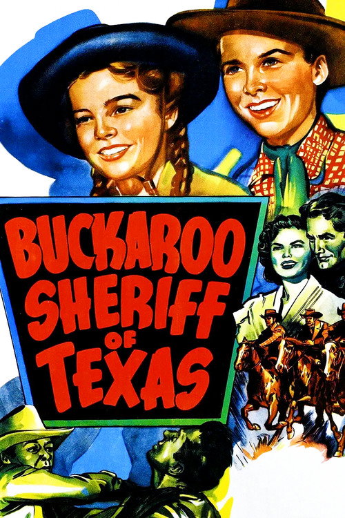 Movie poster for Buckaroo Sheriff of Texas (1951)