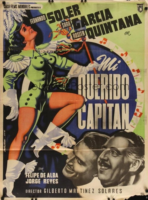 Movie poster for My Dear Captain (1950)