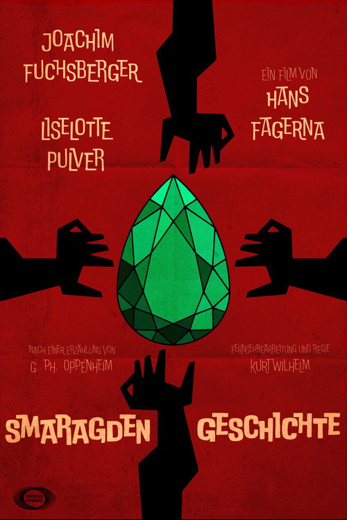 Movie poster for Smaragden - Geschichte (1956)