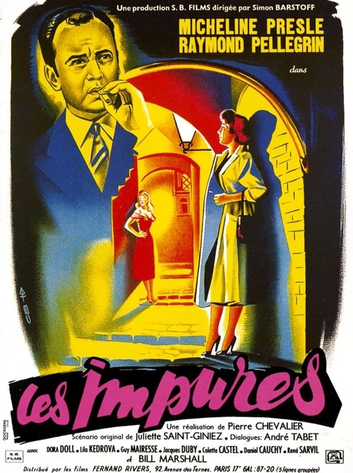 Movie poster for The Impure Ones (1954)