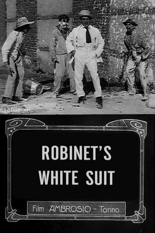 Movie poster for Robinet’s White Suit (1911)