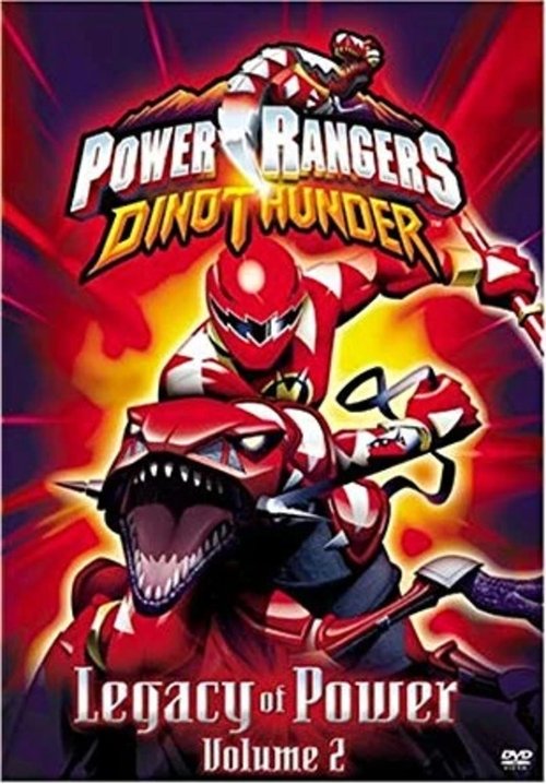 Movie poster for Power Rangers Dino Thunder: Legacy of Power (2004)